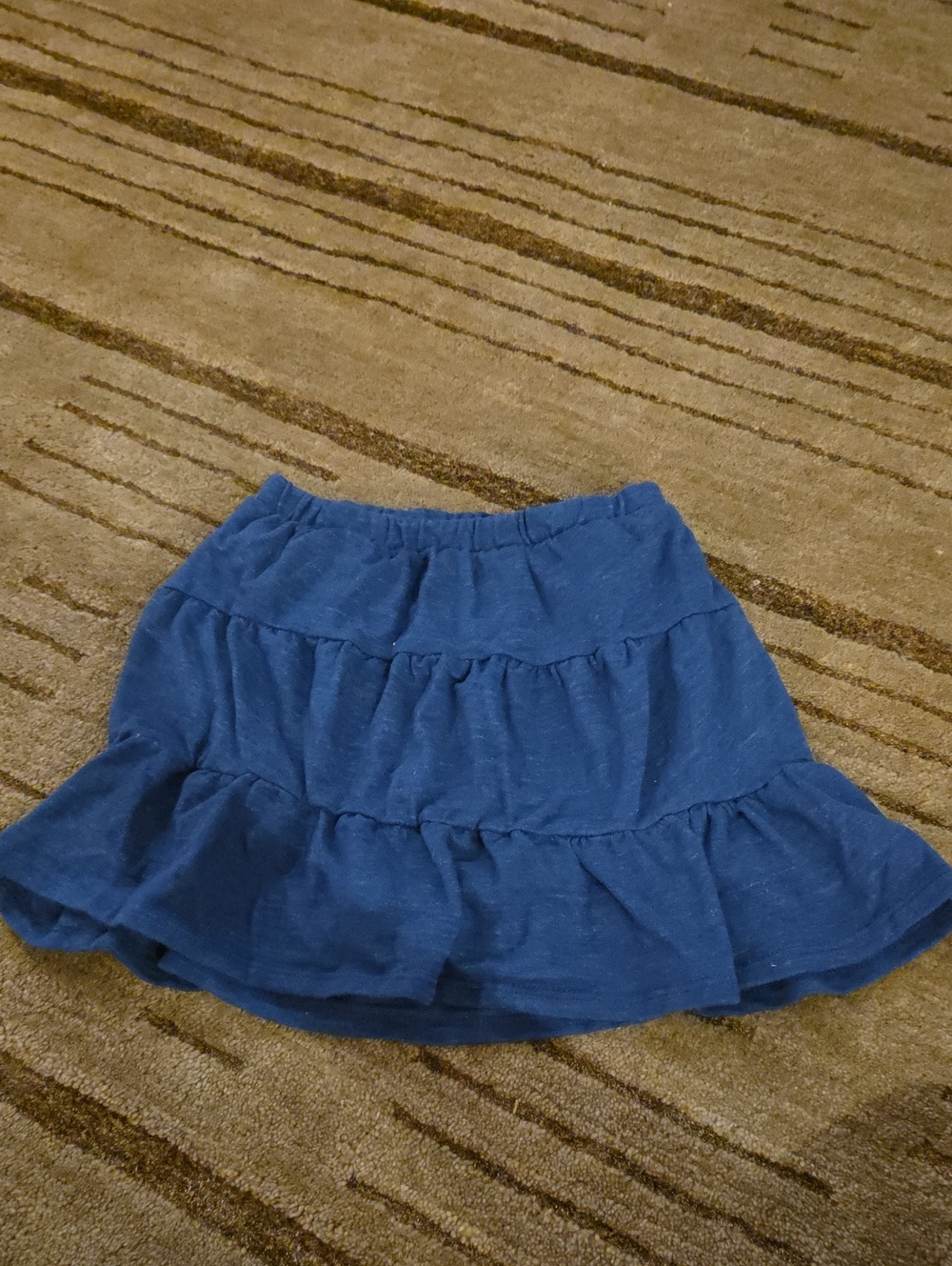 5/25 jumping beans Navy Tiered Circle Skater Skirt Size 8